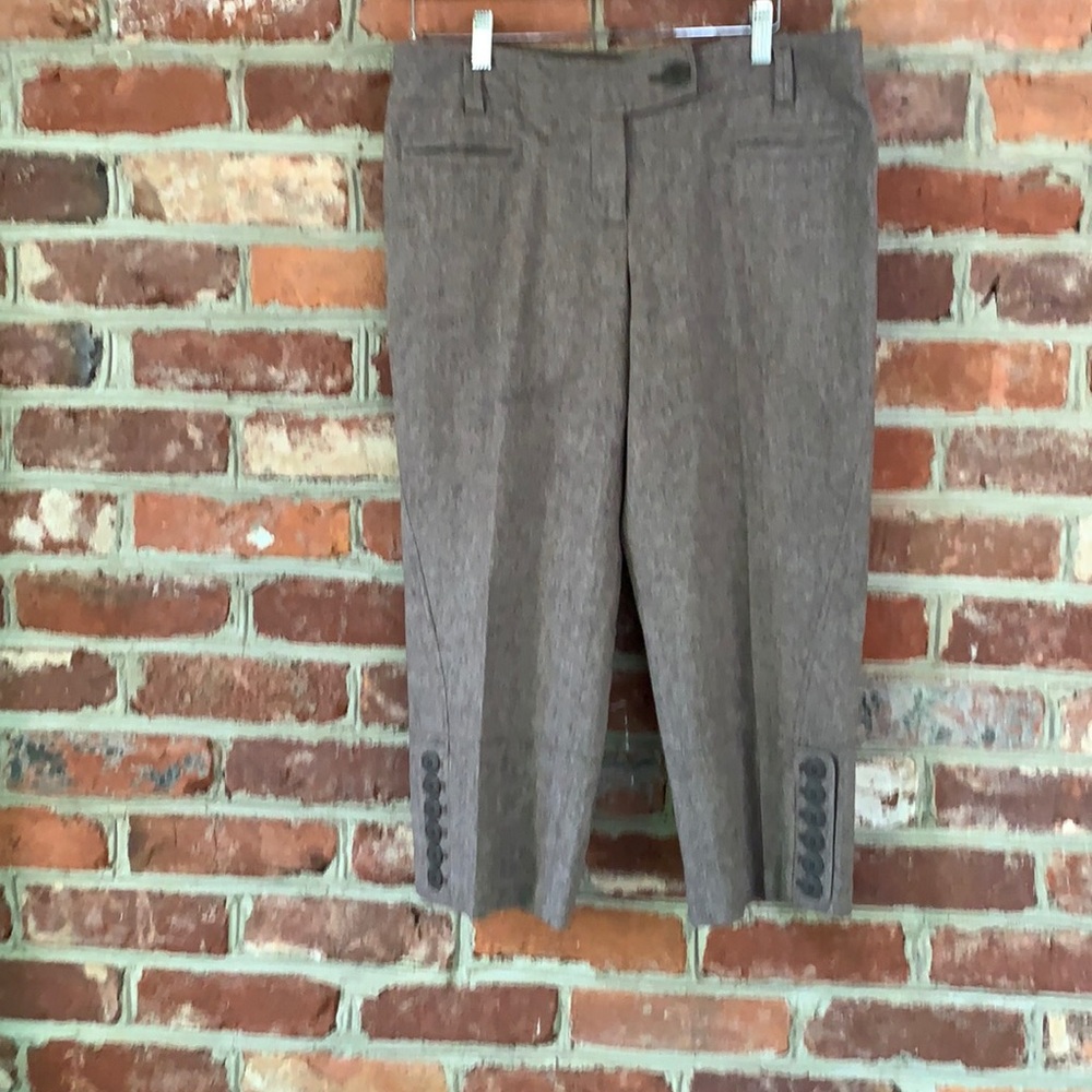 Loft Marisa Cropped Pant Brown